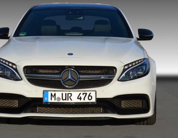 mercedes c63 amg münchen vorn