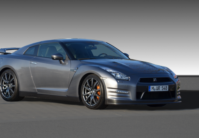 nissan gtr münchen schräg vorn