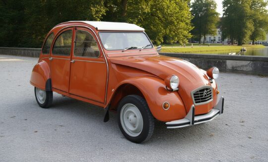 Citroen 2CV Ente mieten in München hero
