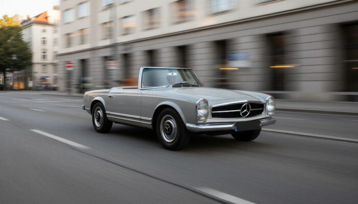 Mercedes 230 SL mieten in München hero