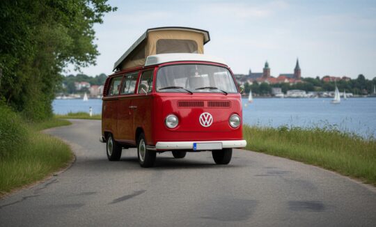 VW Bulli T2 Westfalia Camper mieten in Flensburg hero