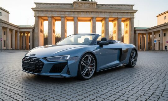 Audi R8 V10 Spyder hero