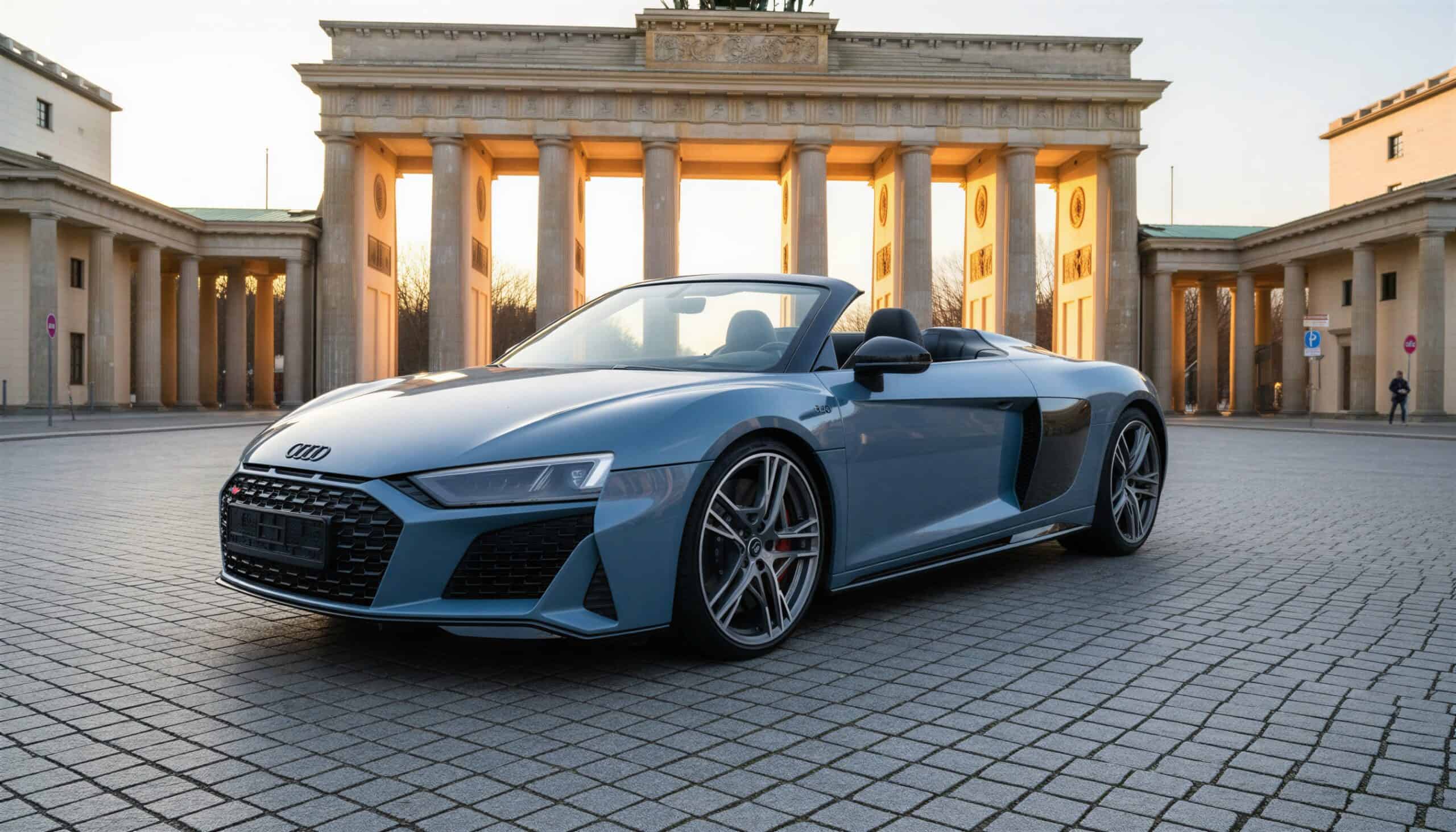 Audi R8 V10 Spyder hero