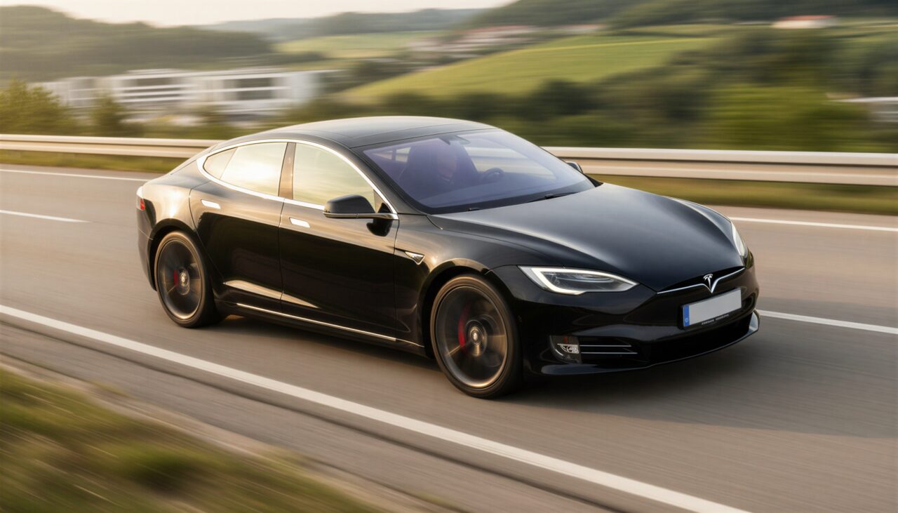 Tesla Model S P100D mieten in Stuttgart hero