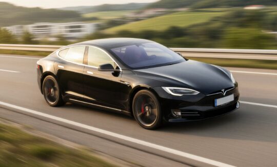 Tesla Model S P100D mieten in Stuttgart hero