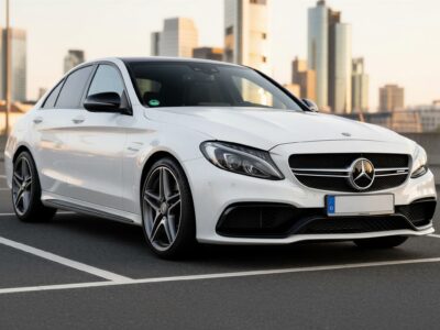 Mercedes-Benz C63 AMG mieten in Frankfurt hero
