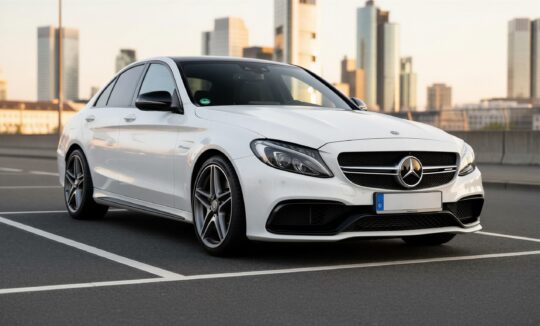 Mercedes-Benz C63 AMG mieten in Frankfurt hero