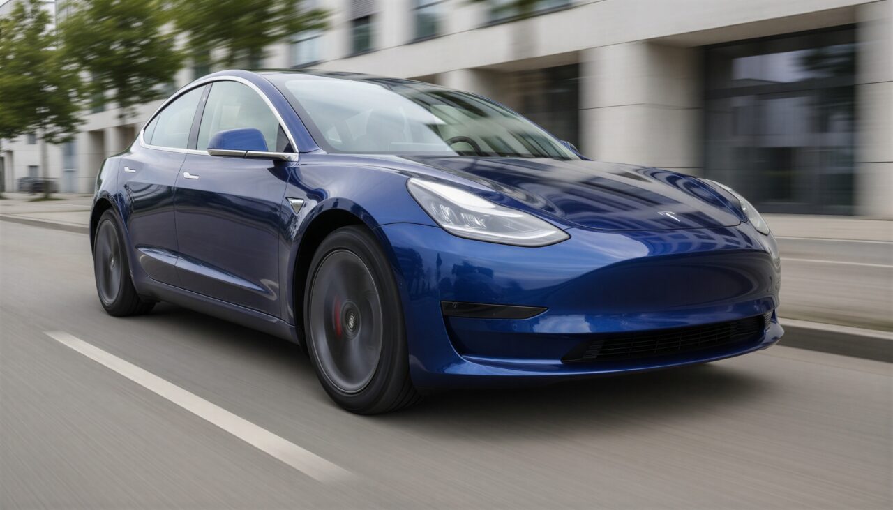 Tesla Model 3 Standard Plus mieten in Berlin hero