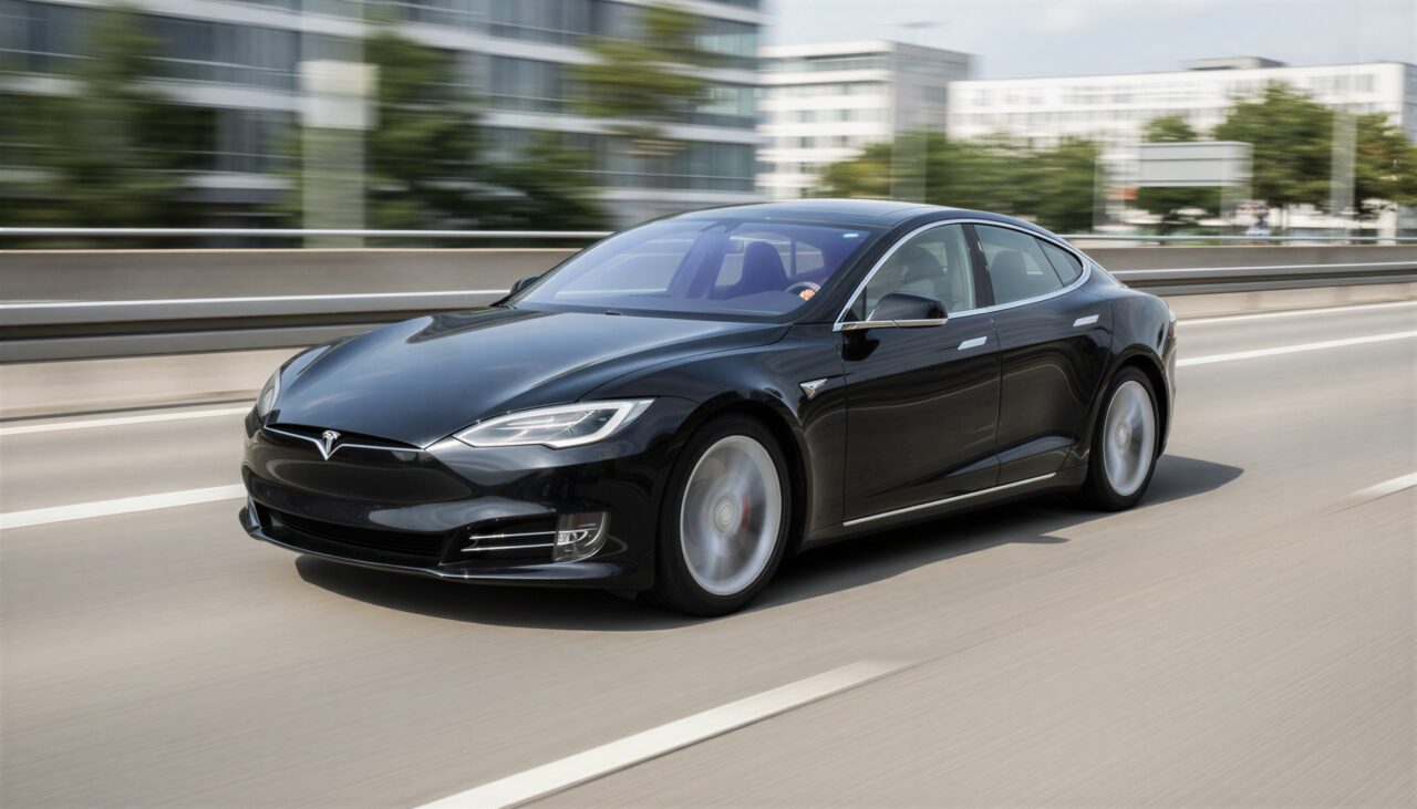 Tesla Model S Mieten in Düsseldorf hero