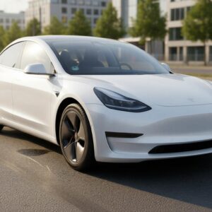 Tesla Model 3 Long Range mieten in Berlin hero
