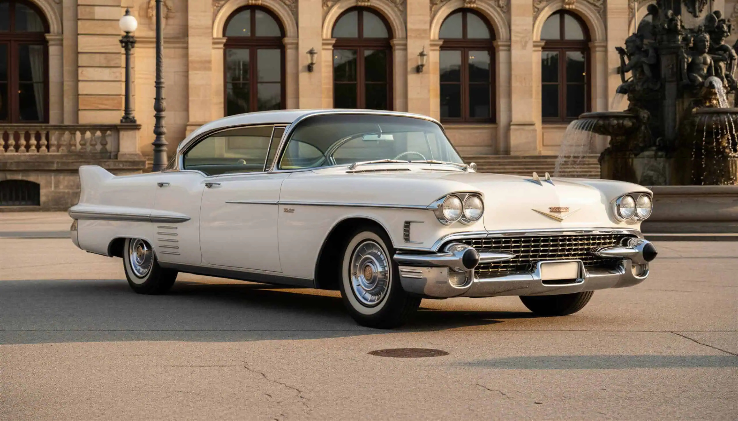 Cadillac DeVille von 1958 hero
