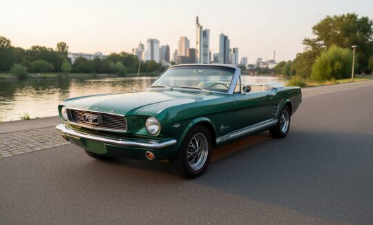 Ford Mustang Oldtimer mieten in Frankfurt hero