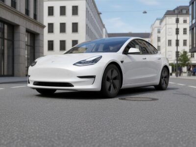 Tesla Model 3 mieten in München hero