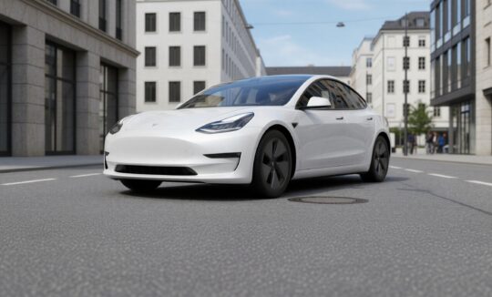 Tesla Model 3 mieten in München hero