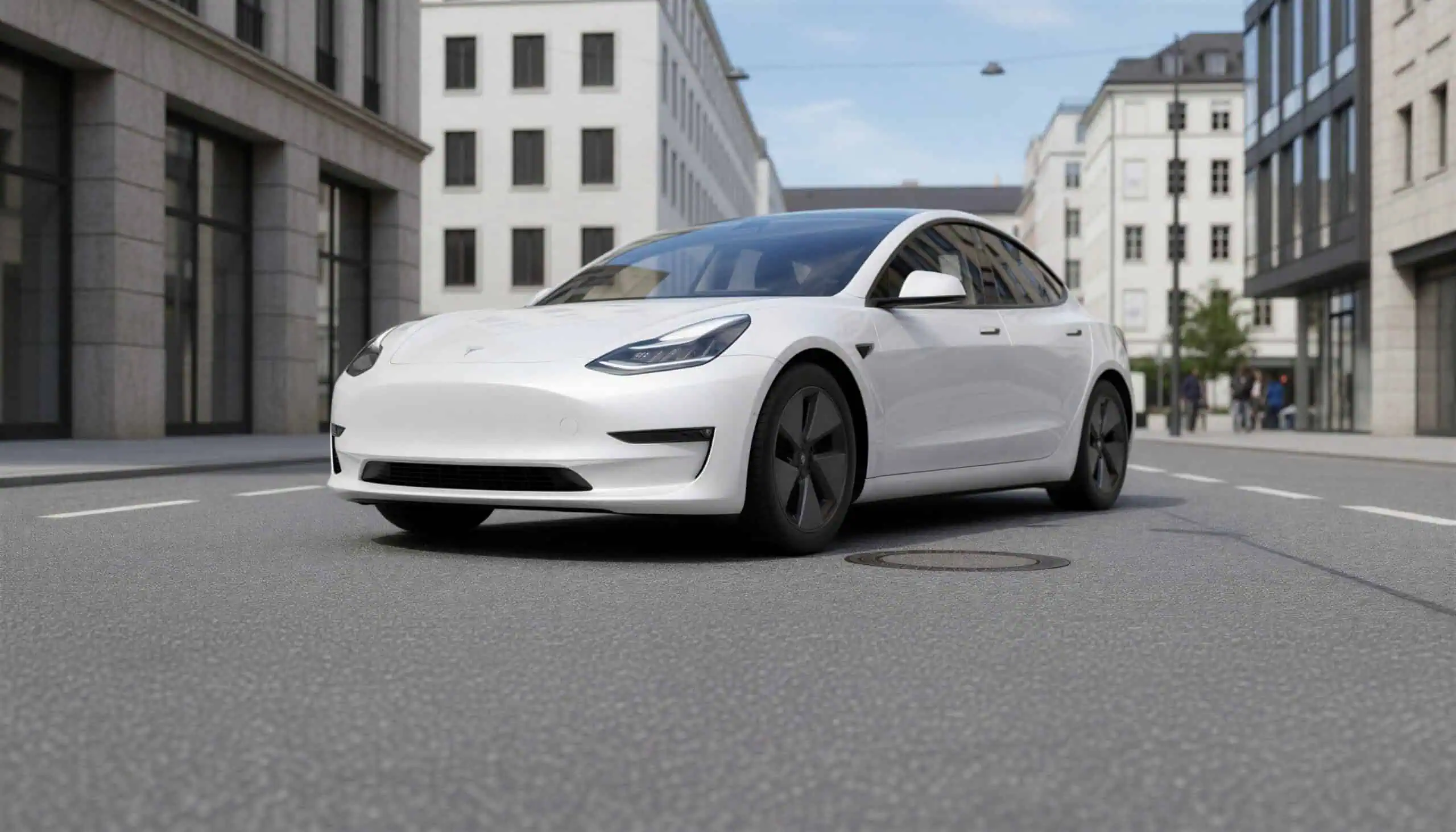 Tesla Model 3 mieten in München hero
