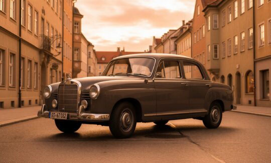 Mercedes-Benz Ponton 190 mieten in München hero