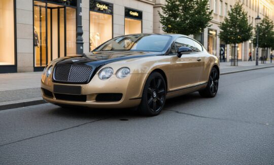 Bentley Continental GT mieten in Düsseldorf hero