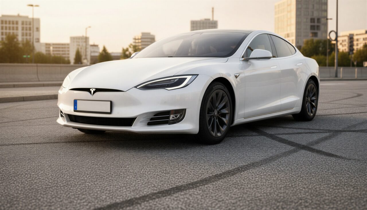 Tesla Model S Long Range mieten in Leipzig hero