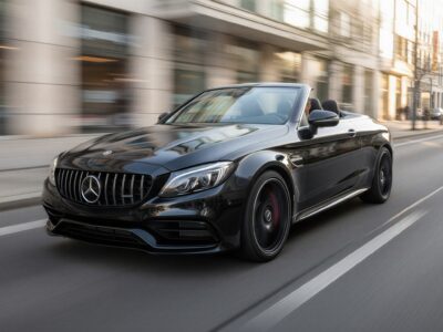 Mercedes C63S AMG Cabrio mieten in Stuttgart hero