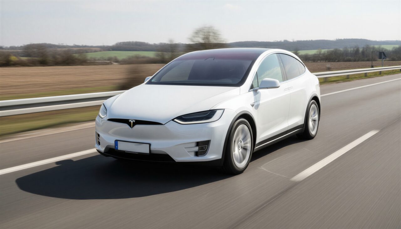 Tesla Model X mieten in Sachsen hero