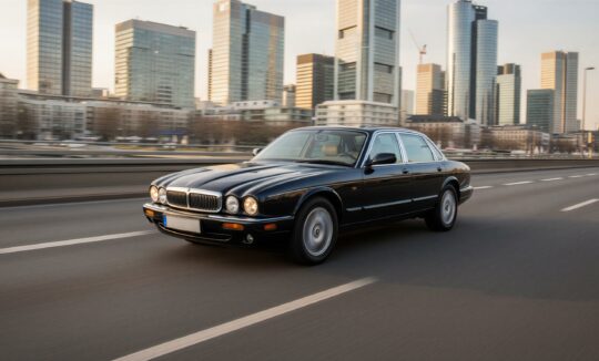 Jaguar XJ8 Oldtimer mieten in Frankfurt hero