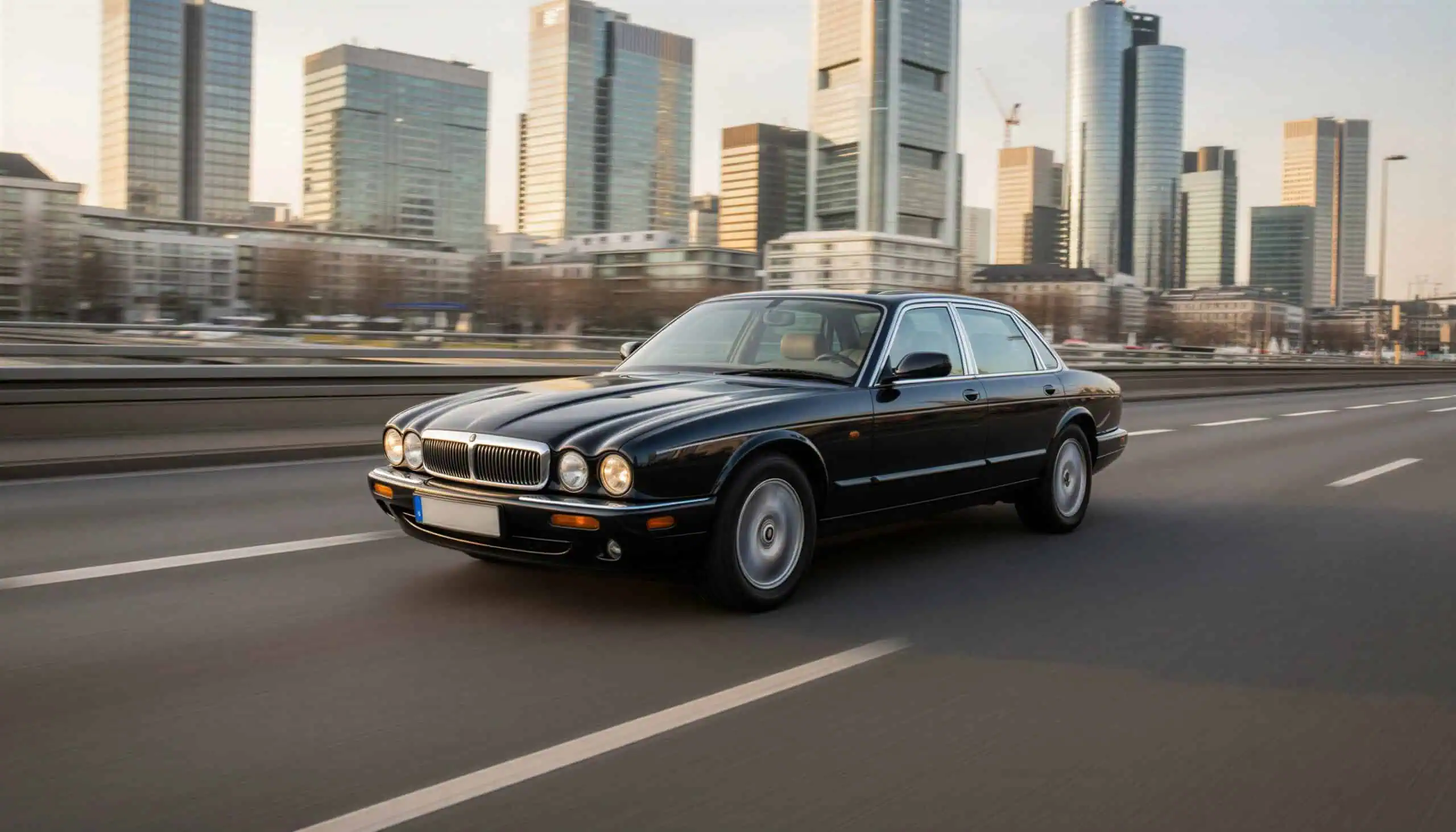 Jaguar XJ8 Oldtimer mieten in Frankfurt hero