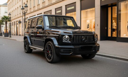 Mercedes G63 AMG mieten in Frankfurt