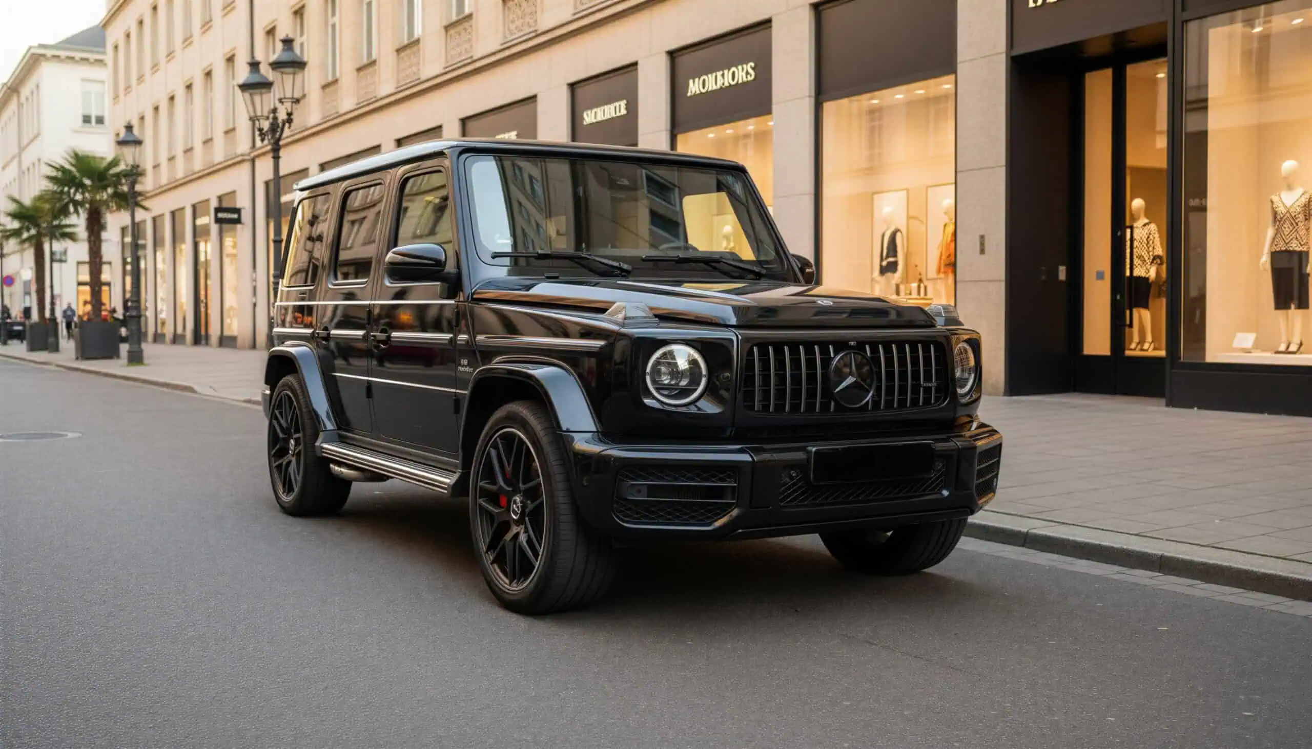Mercedes G63 AMG mieten in Frankfurt