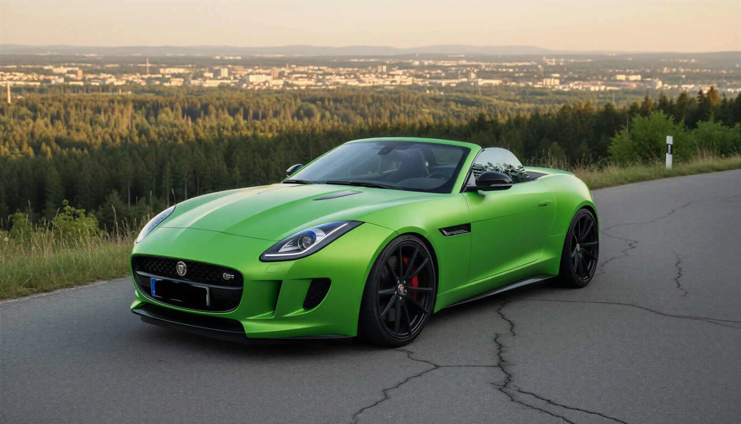 Jaguar F-Type Cabrio mieten in Freiburg hero