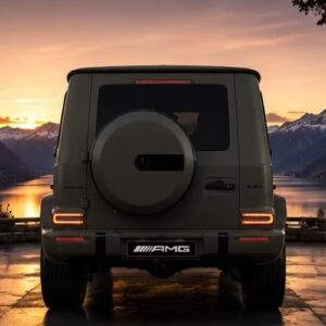 Heckansicht vom Mercedes G63 AMG in Kassel