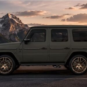 Seitenansicht vom Mercedes G63 AMG in Kassel