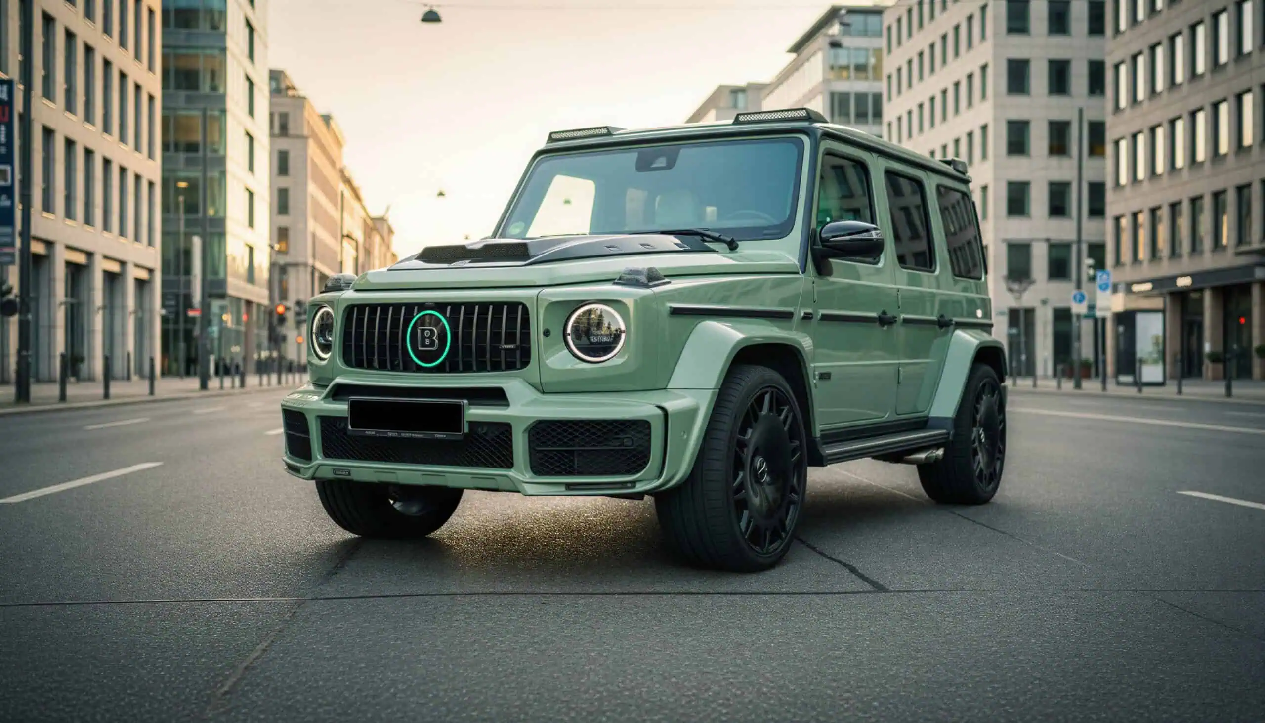 Mercedes G800 Brabus mieten in Berlin hero