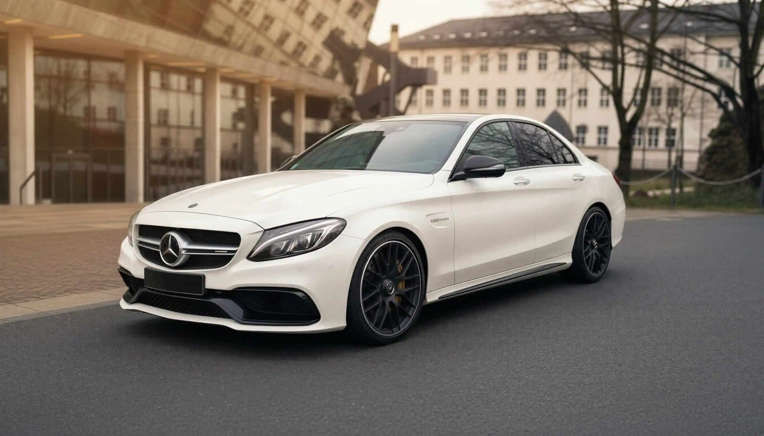 Mercedes-Benz C63S AMG mieten in Darmstadt hero