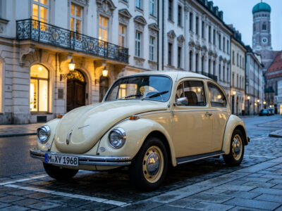 VW Käfer Limousine Oldtimer mieten in München Hero