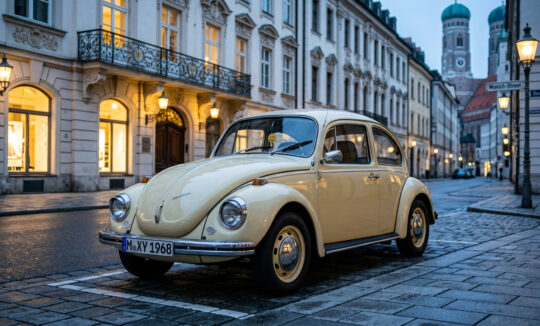 VW Käfer Limousine Oldtimer mieten in München Hero