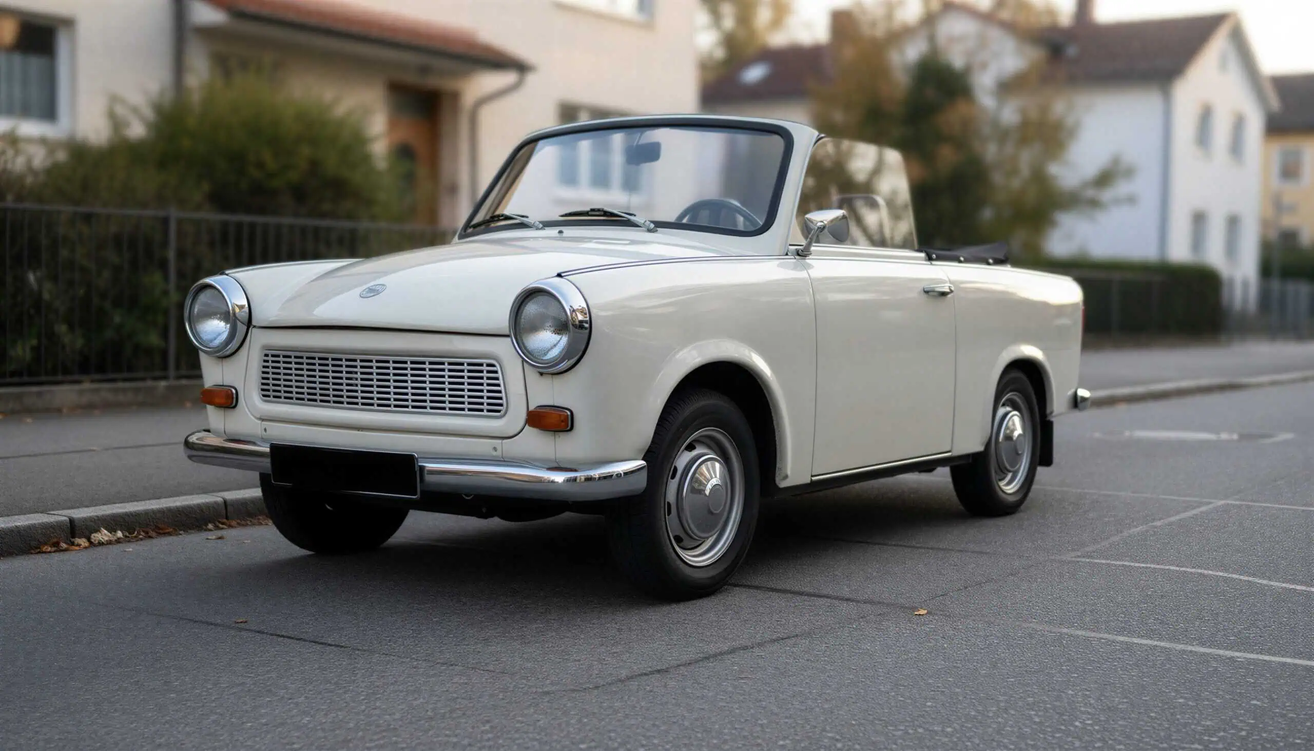 Trabant Cabrio Oldtimer mieten in München hero