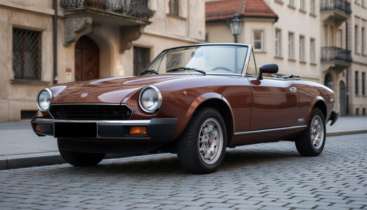 Fiat 124 Spider Oldtimer mieten in München
