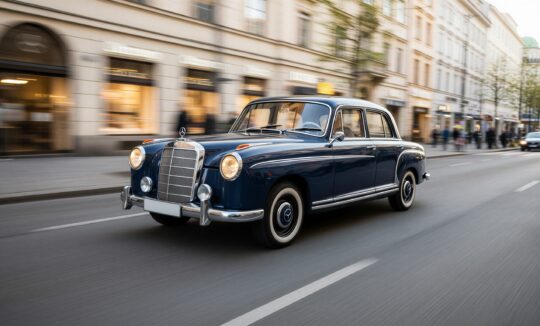 Mercedes-Benz 220 S Ponton Oldtimer mieten in München hero