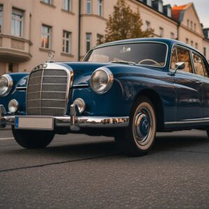 Mercedes-Benz 180 Ponton Oldtimer mieten in München hero
