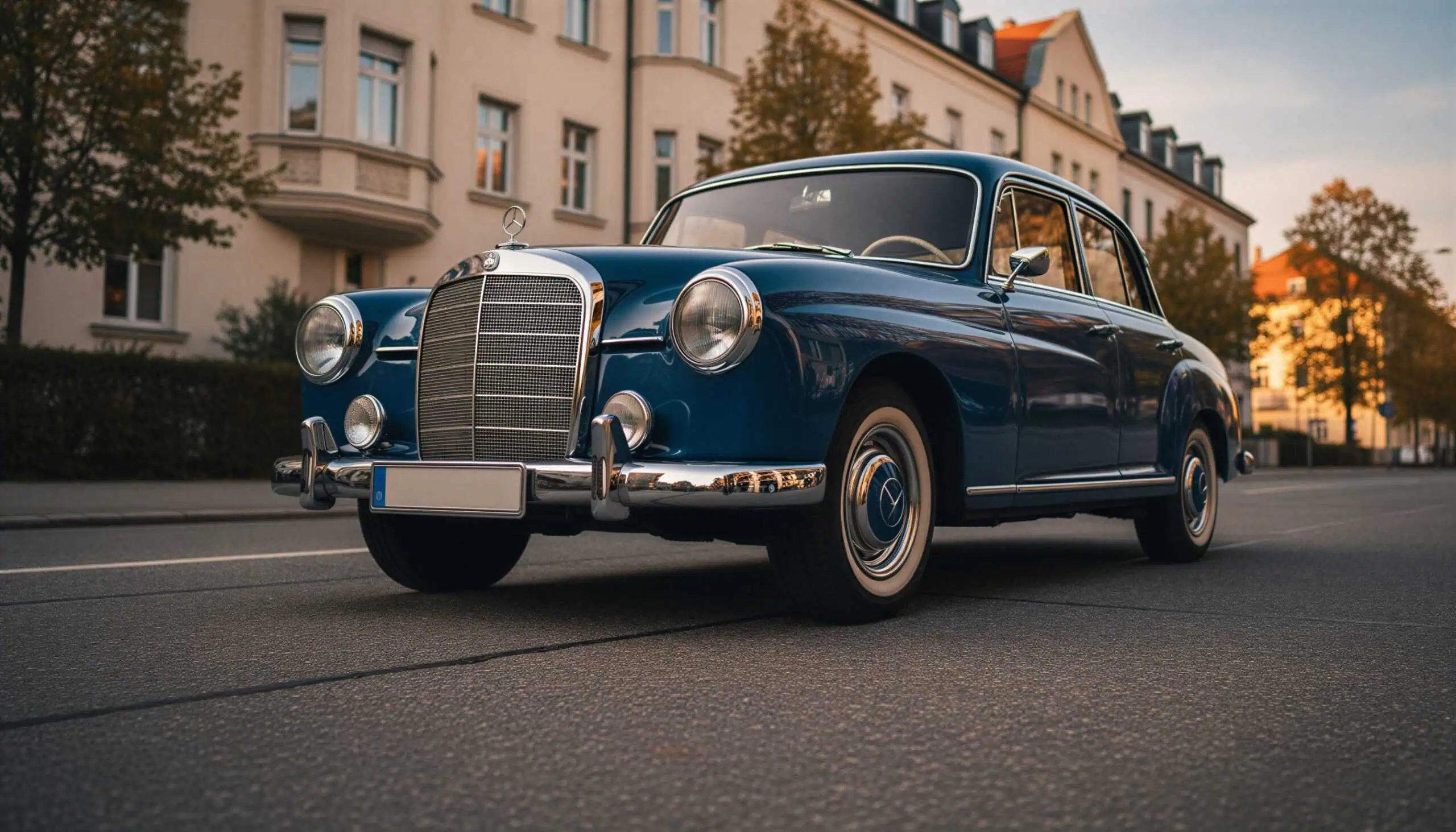 Mercedes-Benz 180 Ponton Oldtimer mieten in München hero