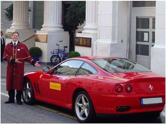Ferrari 550 Maranello mieten in Hannover