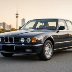 BMW E32 730i Oldtimer mieten in München hero