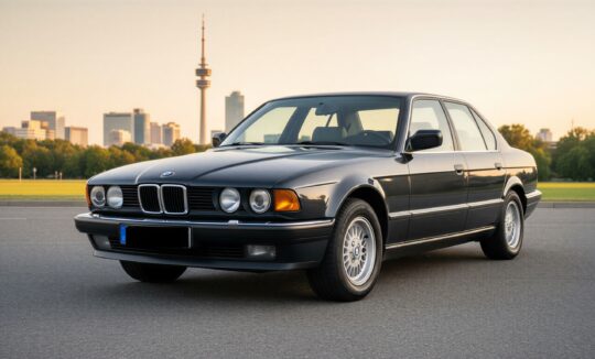 BMW E32 730i Oldtimer mieten in München hero