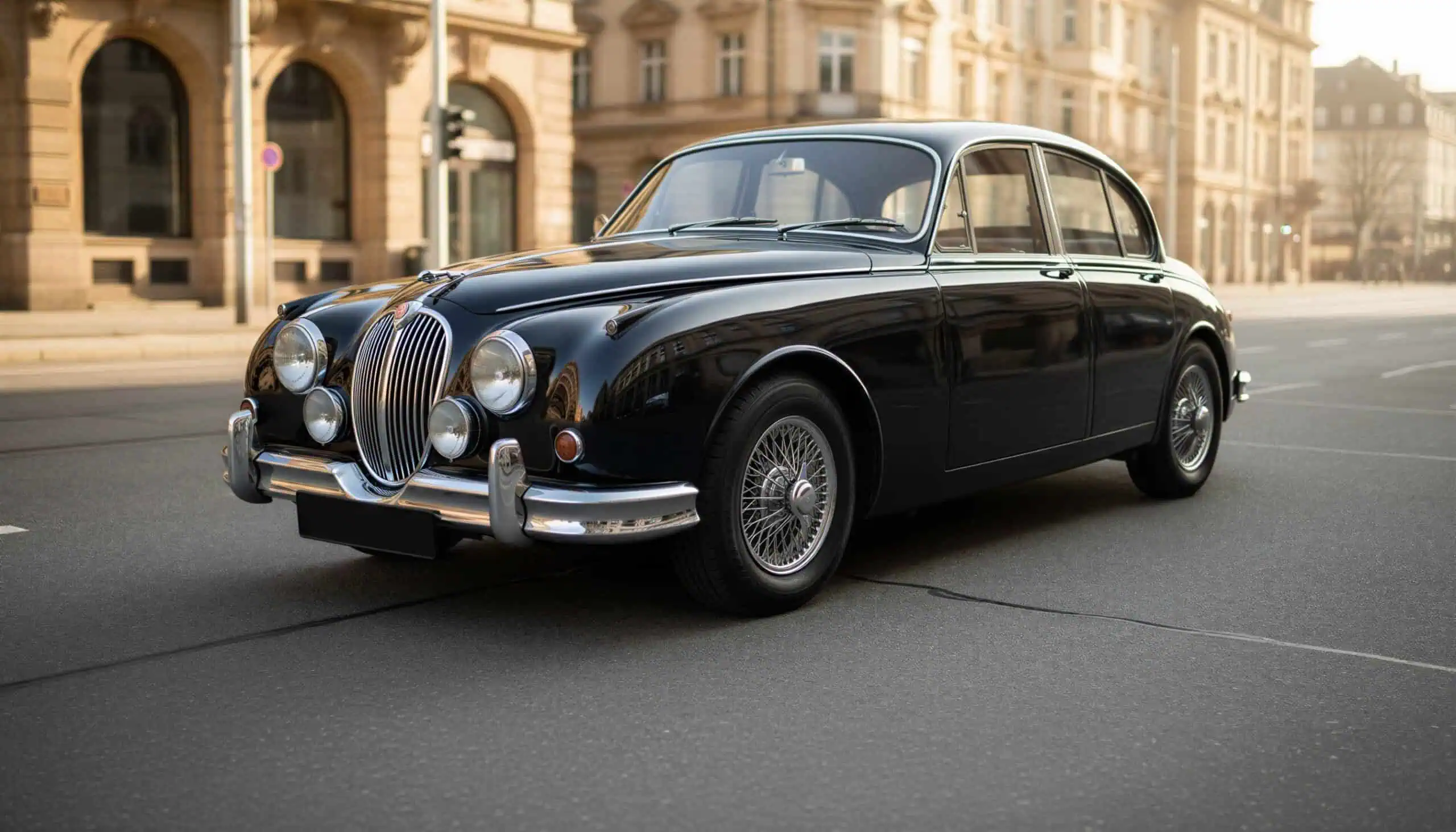 Jaguar MK2 Oldtimer (1965) mieten in Frankfurt hero