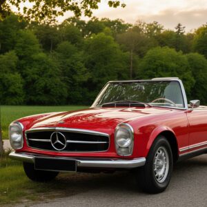 Mercedes-Benz 230 SL Oldtimer mieten in München hero