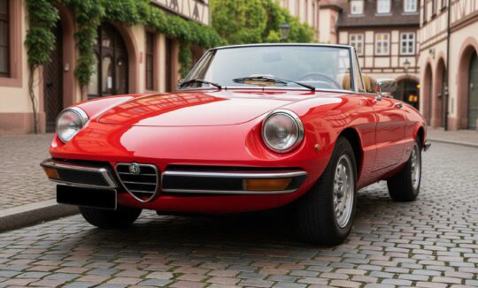 Alfa Romeo Spider Oldtimer hero