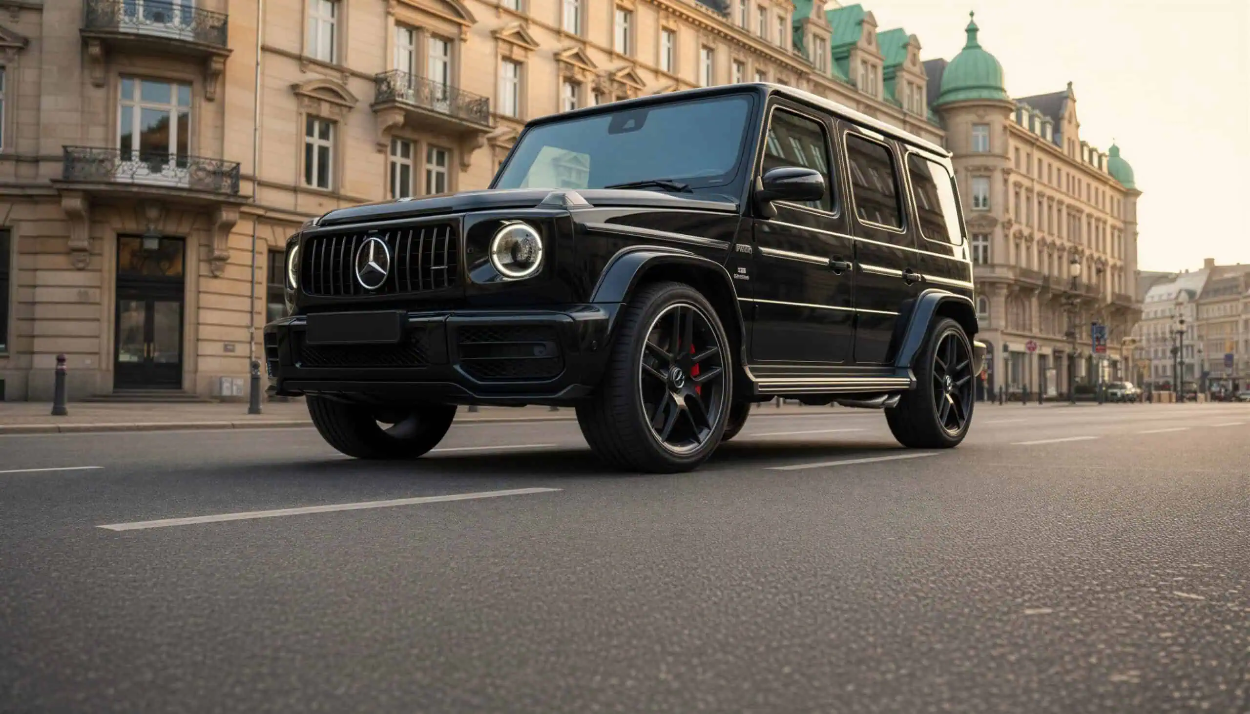 Mercedes G63 AMG mieten in Frankfurt