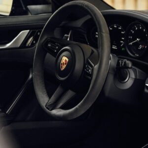 Interior vom Porsche 911 Cabrio in Frankfurt