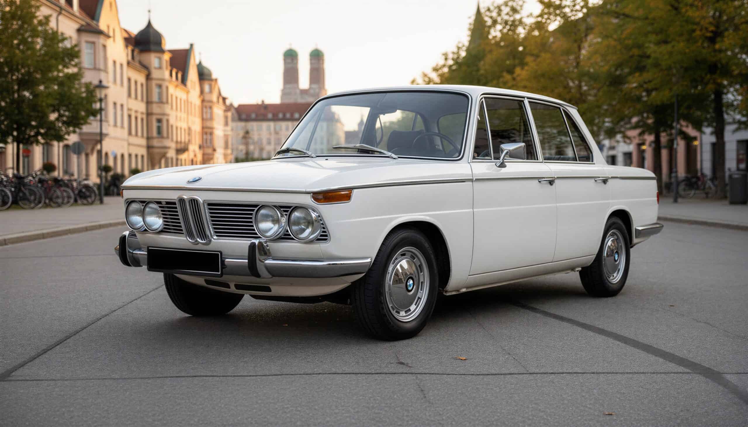 BMW 1800 Neue Klasse Oldtimer mieten in München hero