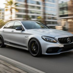 Mercedes C63 AMG mieten in Düsseldorf hero